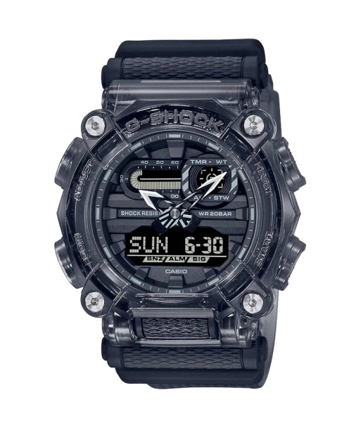 Casio G-Shock GA900SKE-8A Transparent Pack Dark Clear Jelly Watch prix pour 