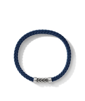 David Yurman Chevron Blue Rubber Bracelet de votre