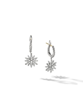 David Yurman Starburst Drop Earrings with Pave Diamonds Voir les baskets