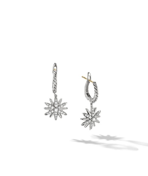 David Yurman Starburst Drop Earrings with Pave Diamonds Voir les baskets