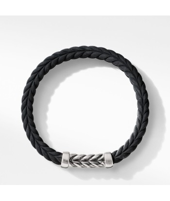 David Yurman Chevron Black Rubber Link Bracelet les muscles