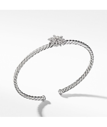 David Yurman Starburst Center Station Bracelet with Pave Diamonds en stock