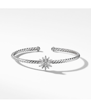 David Yurman Starburst Center Station Bracelet with Pave Diamonds en stock