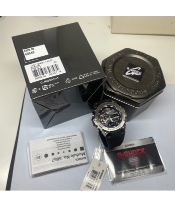 Casio G-Shock G-Steel Black Carbon Core Watch GSTB400-1A Solar la chaussure