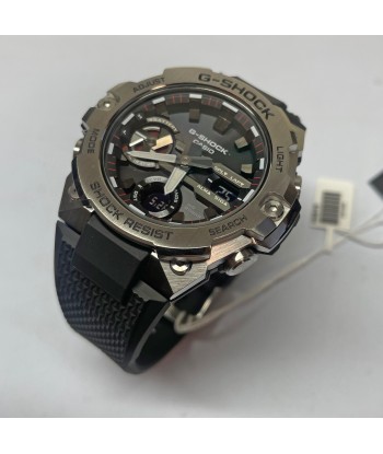 Casio G-Shock G-Steel Black Carbon Core Watch GSTB400-1A Solar la chaussure