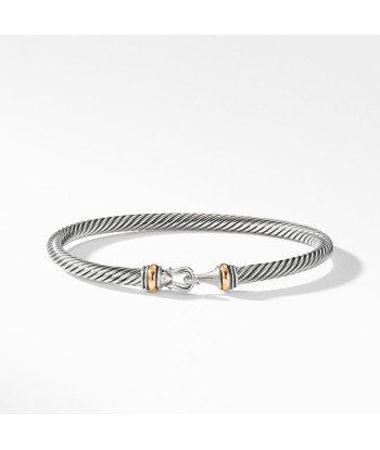 David Yurman Cable Buckle Bracelet with Gold 4MM l'évolution des habitudes 