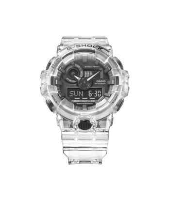 CASIO G-SHOCK GA700SKE-7A Clear Silver Transparent Pack Skeleton Watch GA700SK Economisez 