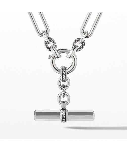 David Yurman Lexington Chain Link Necklace with Diamonds le concept de la Pate a emporter 