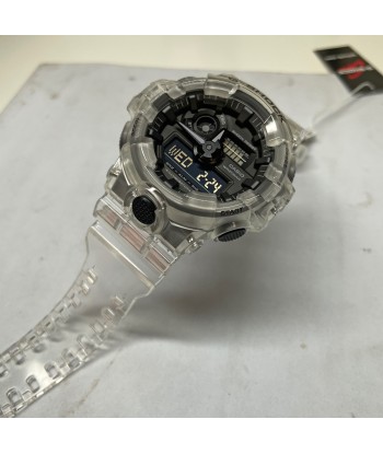 CASIO G-SHOCK GA700SKE-7A Clear Silver Transparent Pack Skeleton Watch GA700SK Economisez 