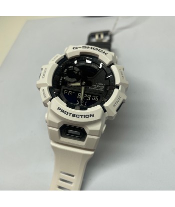 Casio G-Shock White Black StepTracker Analog-Digital Watch GBA900-7A les ligaments