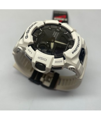 Casio G-Shock White Black StepTracker Analog-Digital Watch GBA900-7A les ligaments