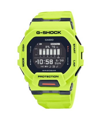 CASIO G-Shock GBD200-9 Move Watch Power Trainer Bright Yellow Bluetooth france