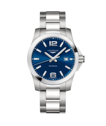 Longines Conquest 29.5MM Quartz Blue Dial Steel Watch L3.376.4.96.6 prix