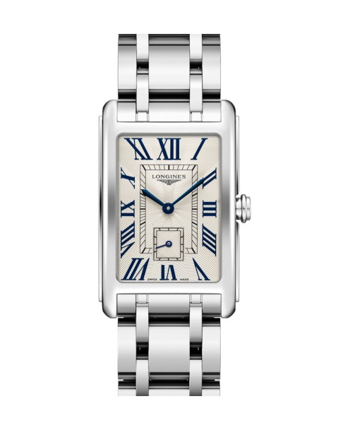 Longines DolceVita 20.80x32MM Quartz Silver Flinque Dial Watch L52554716 Véritable concentré