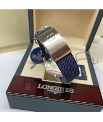 Longines Hydroconquest 41MM Automatic Blue Ceramic Rose Gold Watch L37813989 Par le système avancé 