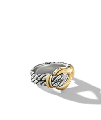 David Yurman Thoroughbred Loop Ring with 18K Yellow Gold 13MM votre