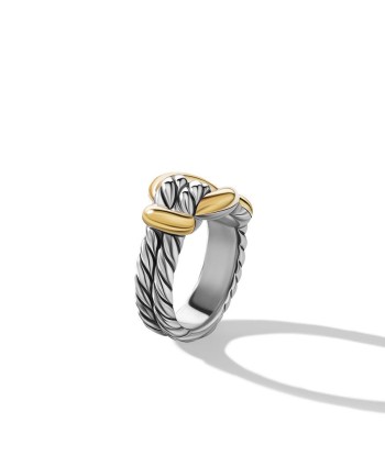 David Yurman Thoroughbred Loop Ring with 18K Yellow Gold 13MM votre