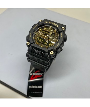 Casio G-Shock GA900AG-1A Astro World Space Watch Gold Black une grave pollution 