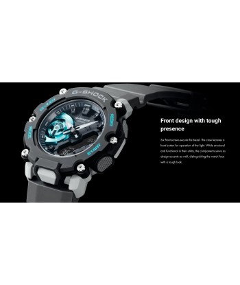 CASIO G-Shock GA2200M-1A Carbon Core Watch Blue Grey 50% de réduction en Octobre 2024