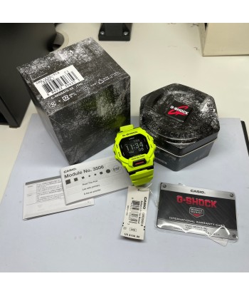 CASIO G-Shock GBD200-9 Move Watch Power Trainer Bright Yellow Bluetooth france