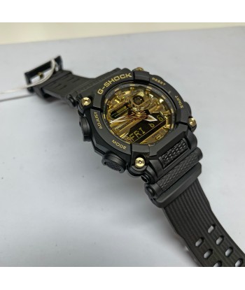 Casio G-Shock GA900AG-1A Astro World Space Watch Gold Black une grave pollution 