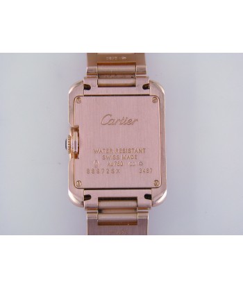 Pre-Owned Cartier Tank Anglaise 18k Rose Gold Quartz Watch W5310013 en ligne des produits 