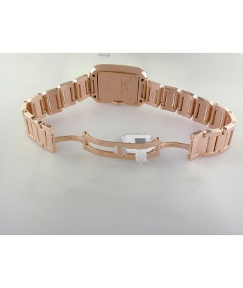 Pre-Owned Cartier Tank Anglaise 18k Rose Gold Quartz Watch W5310013 en ligne des produits 