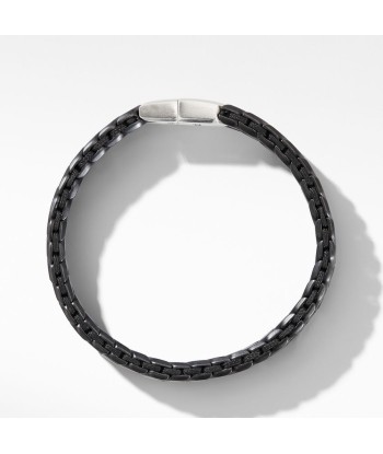 David Yurman Chevron Woven Bracelet in Black Titanium shop