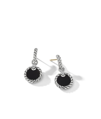 DY Elements Drop Earrings with Black Onyx and Diamonds les ctes