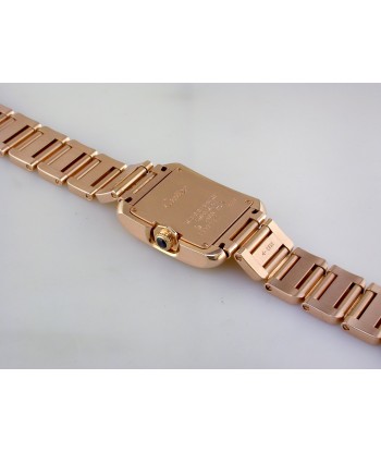 Pre-Owned Cartier Tank Anglaise 18k Rose Gold Quartz Watch W5310013 en ligne des produits 