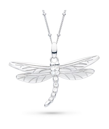 Kit Heath Blossom Flyte Dragonfly White Topaz Statement Necklace store