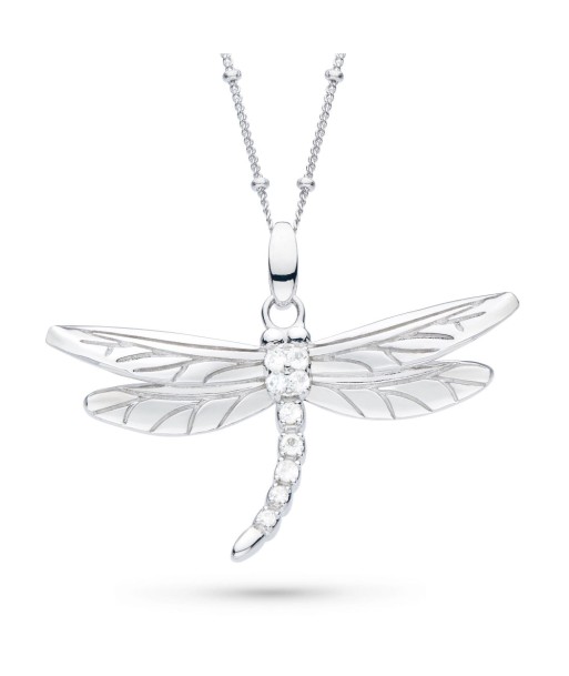 Kit Heath Blossom Flyte Dragonfly White Topaz Statement Necklace store