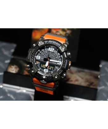 CASIO G-Shock GGB100-1A9 Orange Mudmaster Carbon Core Watch de votre