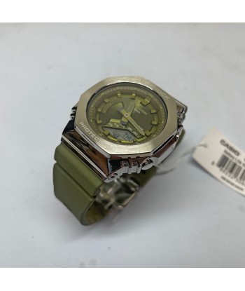 Casio G-Shock GMS Casioak Green GMS2100-3A Womens Watch paiement sécurisé