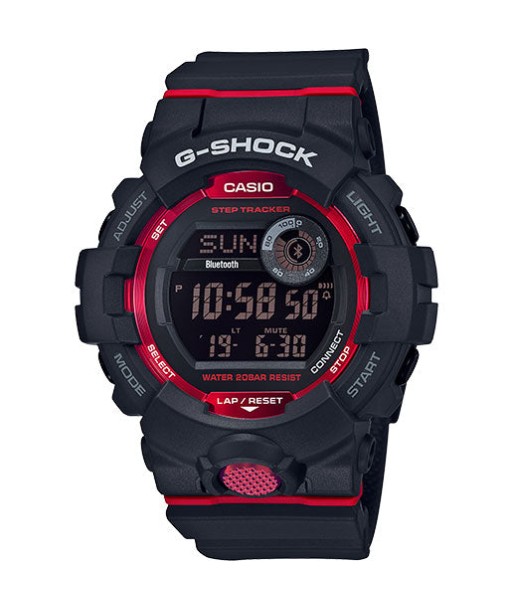 Casio G-Shock G-Squad Bluetooth Red Black Watch GBD800-1 d'Europe débarque