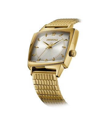 Accutron Legacy Automatic Gold Tone "521" King Elvis TV Watch 32.8mm Limited pas cher 