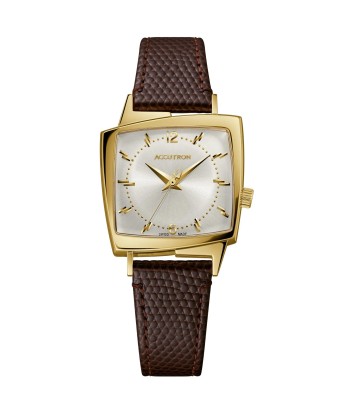 Accutron Legacy Automatic Gold Tone "521" King Elvis TV Watch Limited Leather 2SW7A001 pour bénéficier 