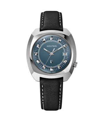 Accutron Legacy Automatic Blue "261" 1971 Watch 38.5mm Limited Leather le concept de la Pate a emporter 