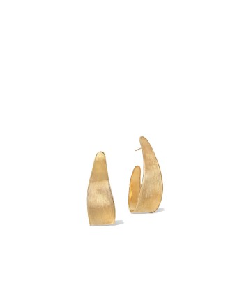 Marco Bicego Lunaria Collection 18K Lunaria Yellow Gold Small Hoop Earrings OB1760 Y Les magasins à Paris et en Île-de-France