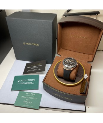 Accutron DNA Electrostatic Open Face Rose Gold Black Dial Watch 2ES8A002 Découvrez la collection