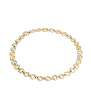 Marco Bicego Jaipur Collection 18K Yellow Gold Flat Link Collar Necklace CB2609 Y Le MVP de beaucoup