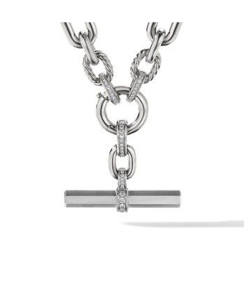 David Yurman Lexington Chain Necklace with Diamonds 9.8MM À commander