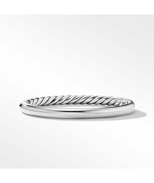 David Yurman Sculpted Cable and Smooth Bangle Bracelet Comparez plus de prix