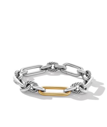 David Yurman Lexington Chain Bracelet with 18k Yellow Gold 9.8MM l'évolution des habitudes 