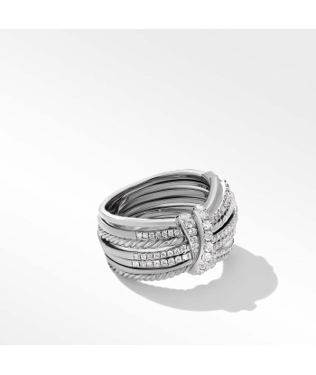 David Yurman Angelika 15MM Ring with Pave Diamonds acheter en ligne