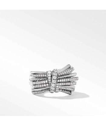 David Yurman Angelika 15MM Ring with Pave Diamonds acheter en ligne