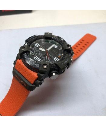 CASIO G-Shock GGB100-1A9 Orange Mudmaster Carbon Core Watch de votre