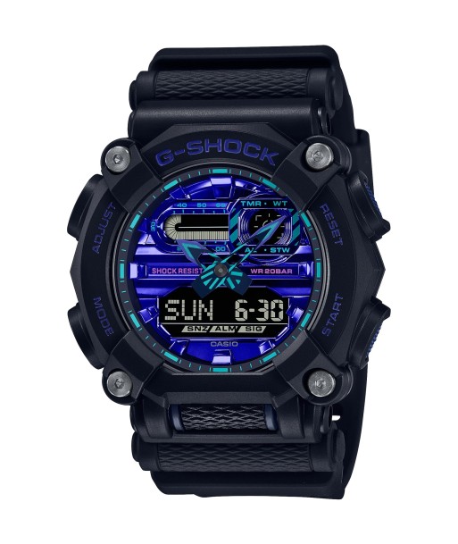 Casio G-Shock GA900VB-1A Virtual World Metallic Watch Purple Violet ouvre sa boutique