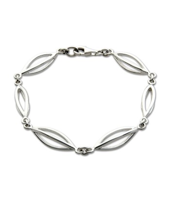 Sterling Silver Open Wire Pods Bracelet votre