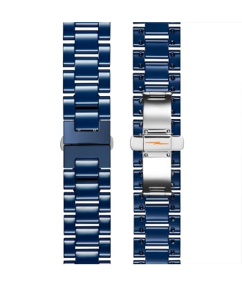 Shinola Canfield Sport 40MM Blue Mother of Pearl Chronograph Cobalt Blue Ceramic Bracelet Watch du meilleur 